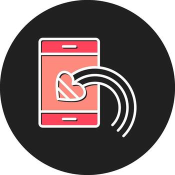 Smartphone on Mobile Cell Handheld Device vector