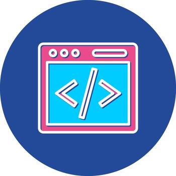 html en margen web idioma código hipertexto vector