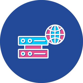 web hospedaje en hospedaje servidor web Servicio proveedor vector