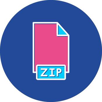 Código Postal archivo en comprimido archivo archivo carpeta datos vector