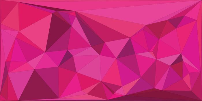 Abstract geometric pink polygon pattern background vector