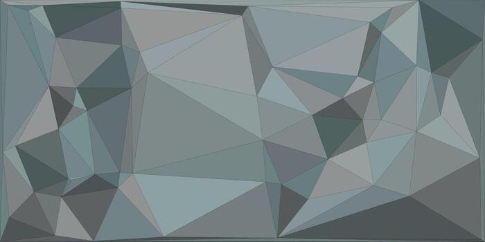 Geometric abstract art with cool tones and sharp angles vector