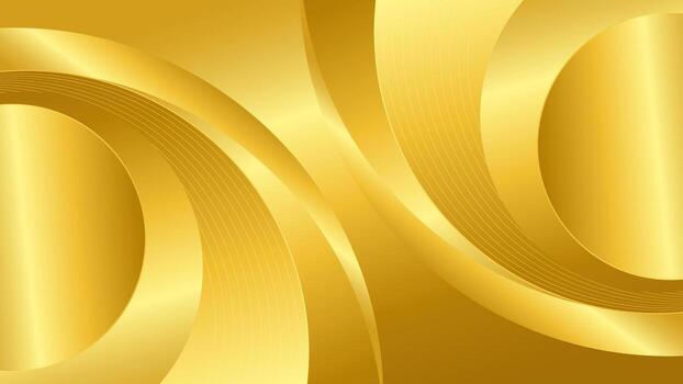 Gold abstract design background vector