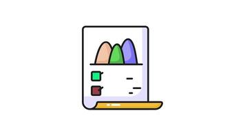 prüfen diese tolle Symbol von Daten Analytik im modisch Stil, Prämie von Daten Analyse. video