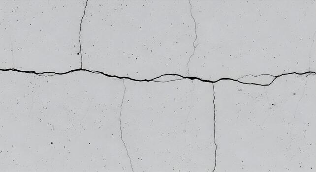 Minimalist abstract concrete texture background with sharp cracks and detailed surface under natural sunlight, noise-free and ultra-detailed for modern design concepts photo