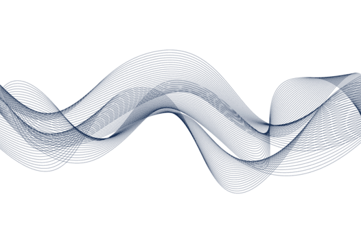 Abstract Wave Line Pattern on Transparent Background, File png