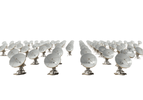 satellit kommunikation händelse avlägsen plats teknologi Översikt öppen miljö antenn perspektiv anslutning insikter. png