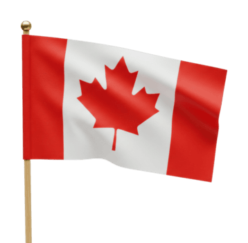 Waving canadian flag canada outdoor eye-level patriotism. png