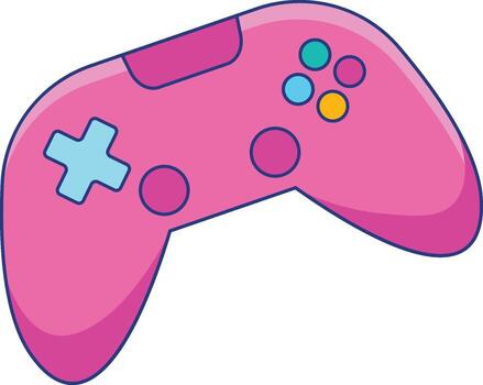 Gaming Console Remote Controller vector
