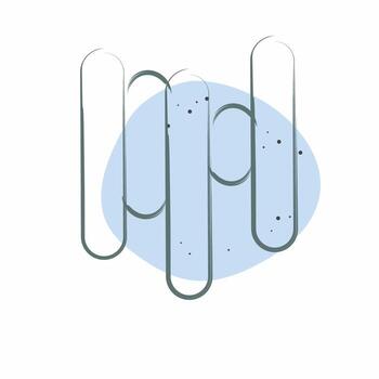 Icon Filament. related to Printing symbol. Color Spot Style. design editable vector