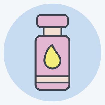 Icon Ink. related to Printing symbol. color mate style. design editable vector