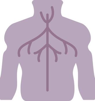 Nerves Shadowed App Object vector