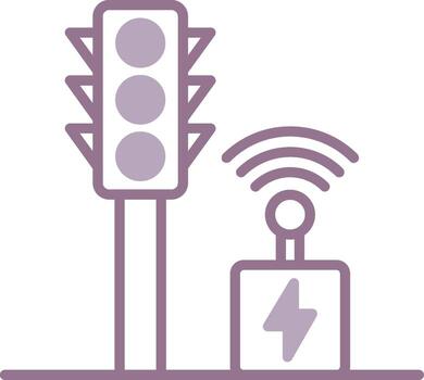 Traffic Control Compact Shape Module vector