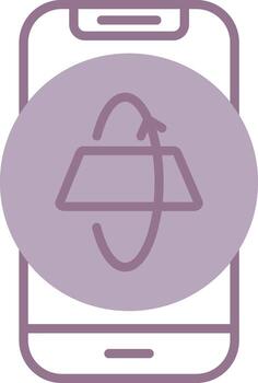 inclinación sensor crujiente aplicación Insignia vector