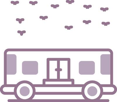 Bus Compact Shape Module vector