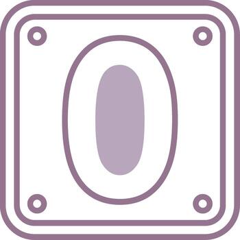 Number Zero Gradient Digital Unit vector