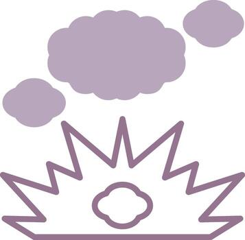 explosión icónico web modelo vector