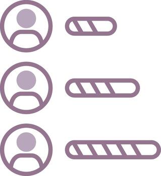 Chart Elegant Grid Block vector