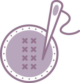 cruzar puntada degradado bosquejo unidad vector