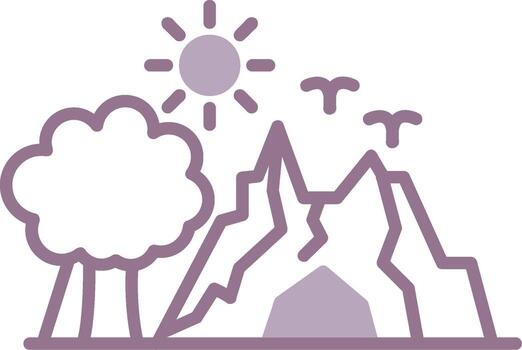 Cave Core Frame Pattern vector