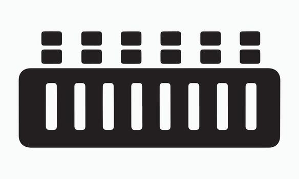 Electrical terminal block connector isolated on white background vector