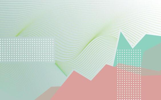 Modern abstract wavy line background with smooth flowing curves, perfect for digital design and branding. vector
