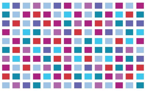 Abstract cube pattern wallpaper with symmetry and balance in geometric design. vector