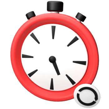 moderno cronômetro cronômetro 3d ilustração png