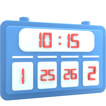 placar ui 3d ilustração png