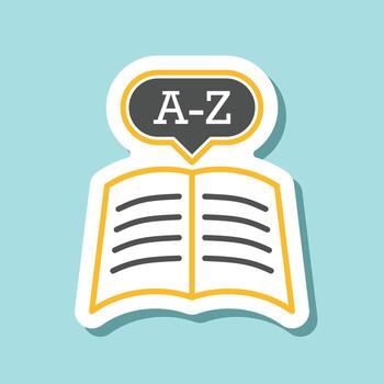 An open book with a speech bubble and a book with a speech bubble vector