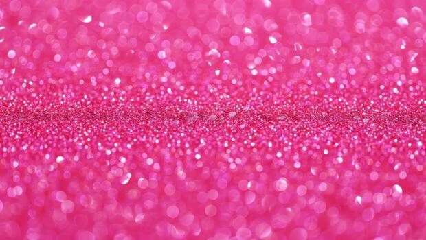 Sparkling pink glitter texture abstract background with bokeh effects and shimmering particles photo