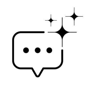 icono de un artificial inteligencia proceso vector