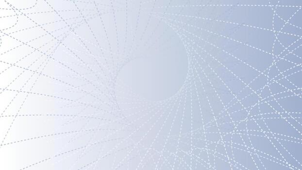 resumen digital antecedentes con fluido punteado líneas formando un túnel me gusta estructura en un suave degradado gris superficie creando un moderno y mínimo diseño. vector