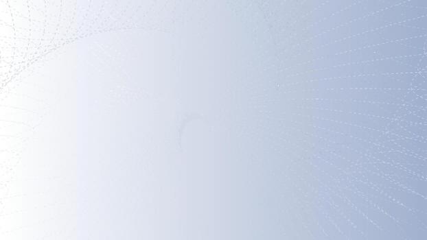 An Abstract digital background with flowing dotted lines forming a tunnel like structure on a smooth gradient gray surface creating a modern and minimal design vector