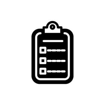 Checklist icon illustration vector