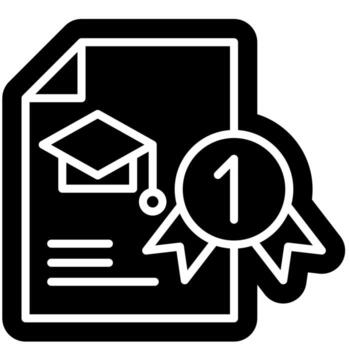 GPA Transcript Report Icon vector