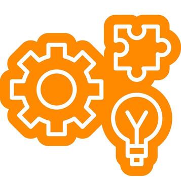 Problem-Solving Ability Icon vector