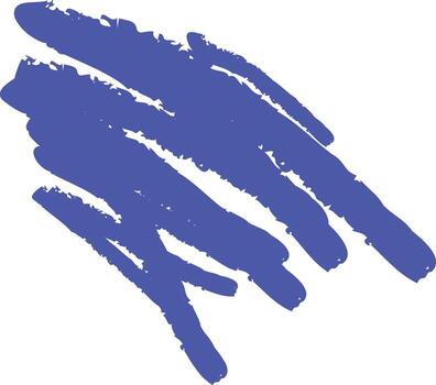 Abstract Brush Stroke Pattern Drawn Icon vector