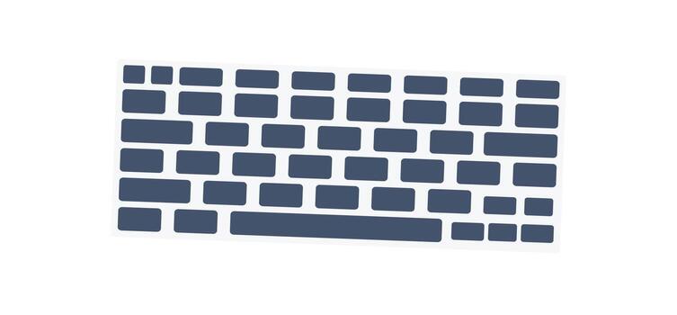 Abstract Keyboard Layout vector