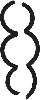 resumen curvo línea modelo vector