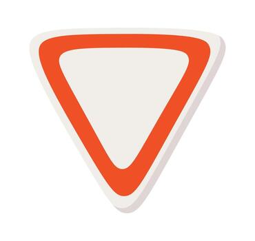 triangular advertencia firmar símbolo vector