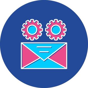 correo electrónico sobre bandeja de entrada letra correo mensajefinlimpio vector