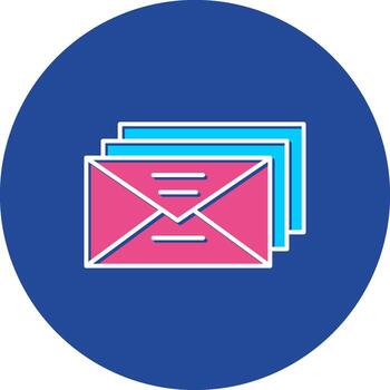 Mail Icon email message inbox vector