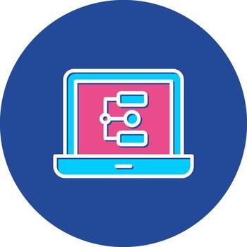 Algorithm Flow diagram Flowchart WorkflowClean vector
