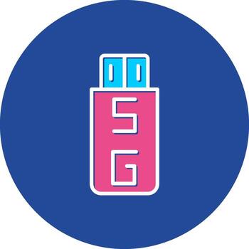 USB destello almacenamiento de vehículos datos transferir portátil memoria dispositivo limpieza de archivos vector