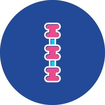 Backbone Bones Internal OrgankeletalpineystemClean vector