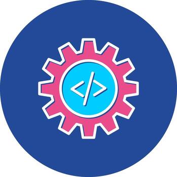 codificación en programación desarrollo software guion vector