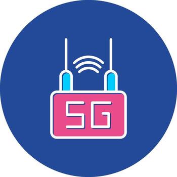 enrutador dispositivo en red cubo Internet puerta Wifi dispositivo acceso punto vector