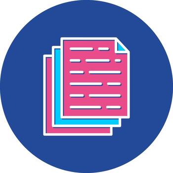 archivos en documentos registros datos carpetas vector