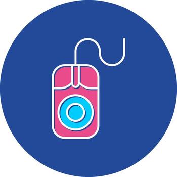 Computer Mouse on Pointer Cursor Input Device Navigator vector